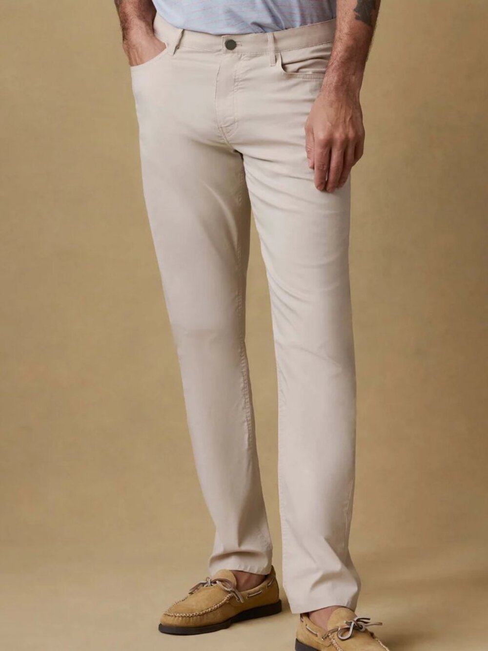 FAHERTY Movement™ 5-Pocket Pant - Light Sand Older Style 30